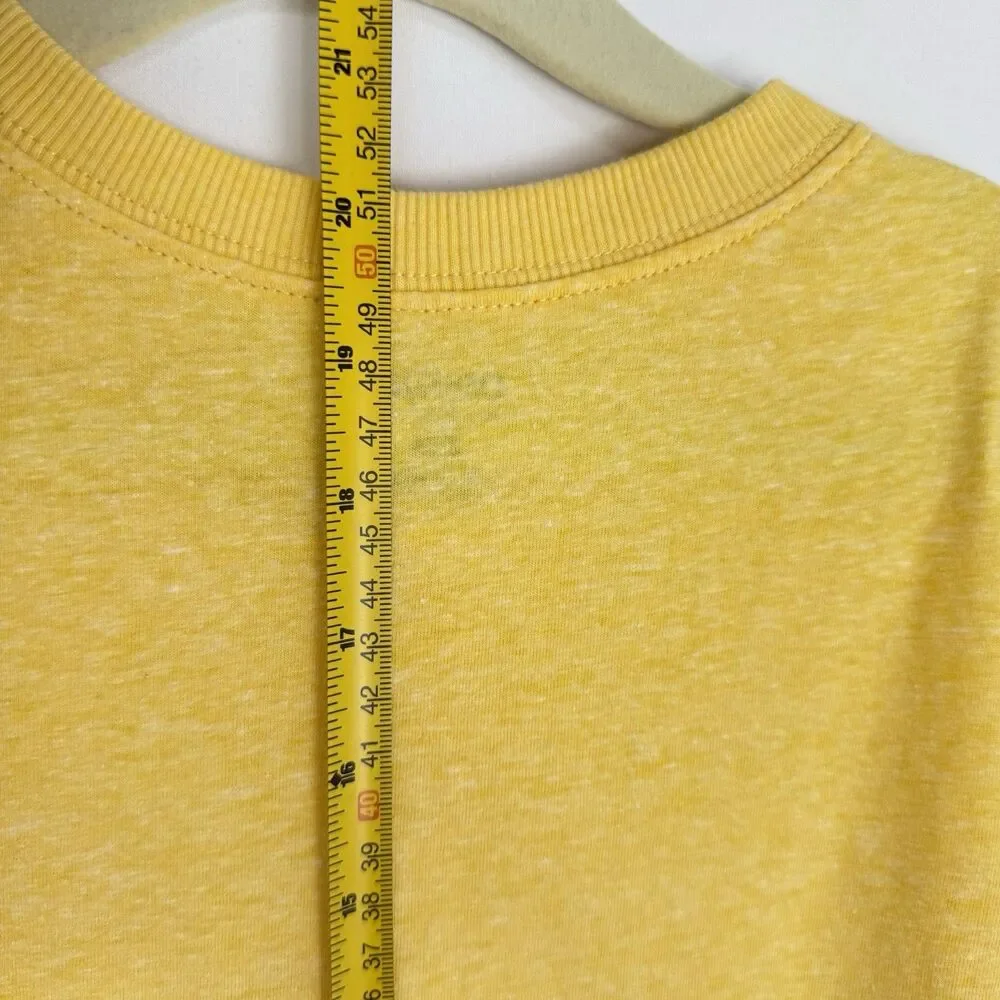 Oshkosh B’Gosh Boy’s Yellow T-Shirt 1/4 Button Soft Comfort Toddler Size 8A